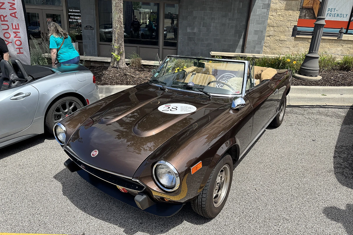 1979 FIAT 124 Spider at Festa Italiana 2026 in Kansas City