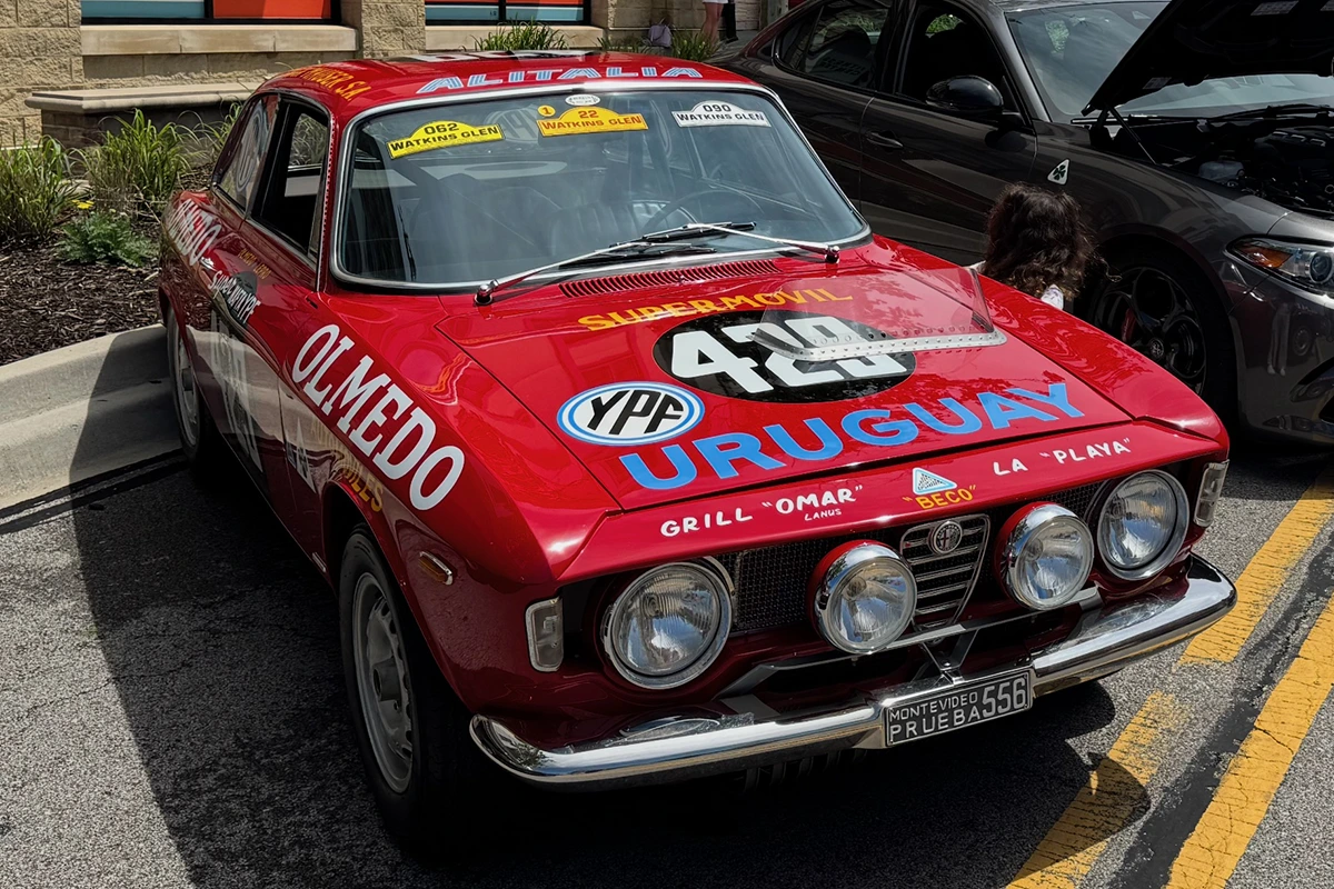 Vintage Alfa Romeo race car at Festa Italiana 2026 in Kansas City