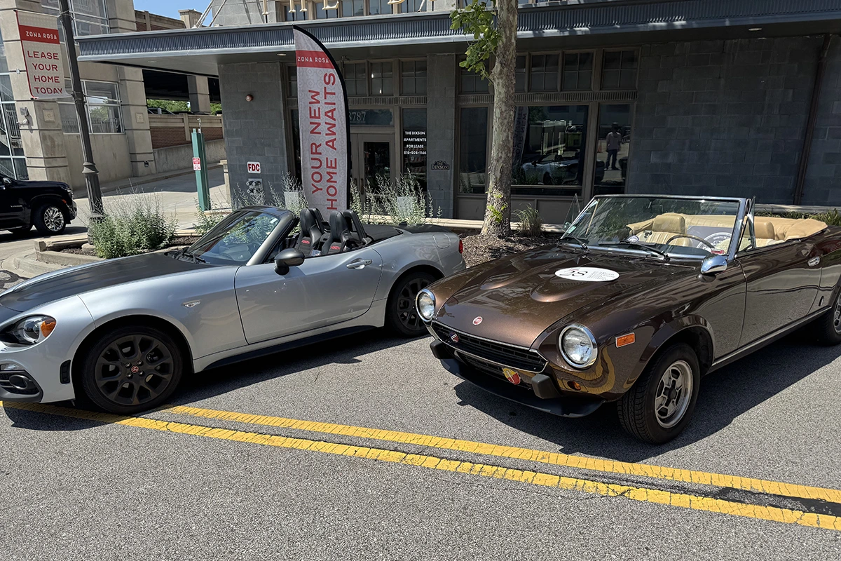 Fiat 124 old and new